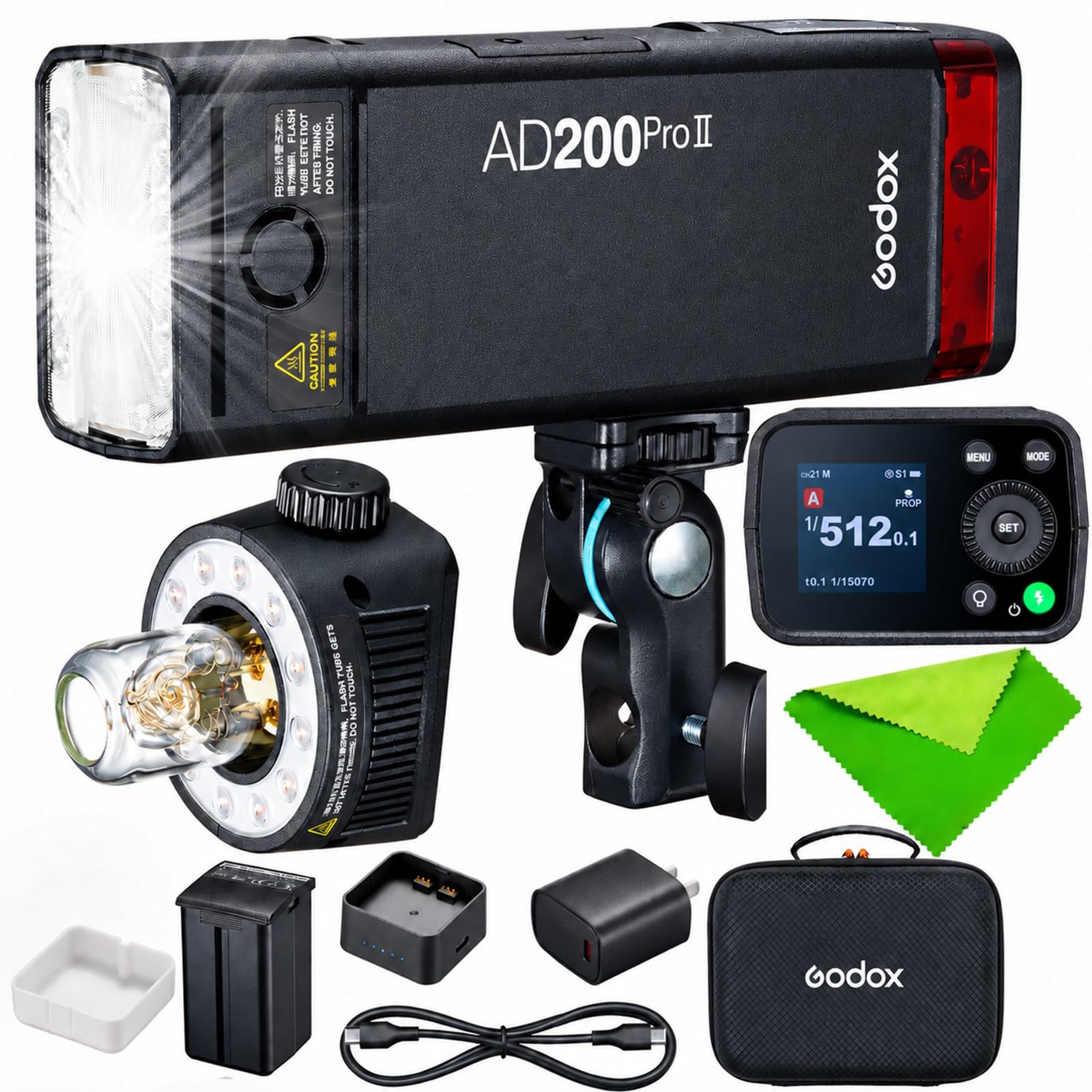 Amazon | 【Godox正規代理店＆日本語取扱説明書】GODOX AD200 Pro II
